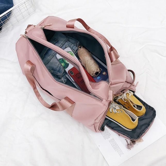 Dual Compartment Workout Bag
