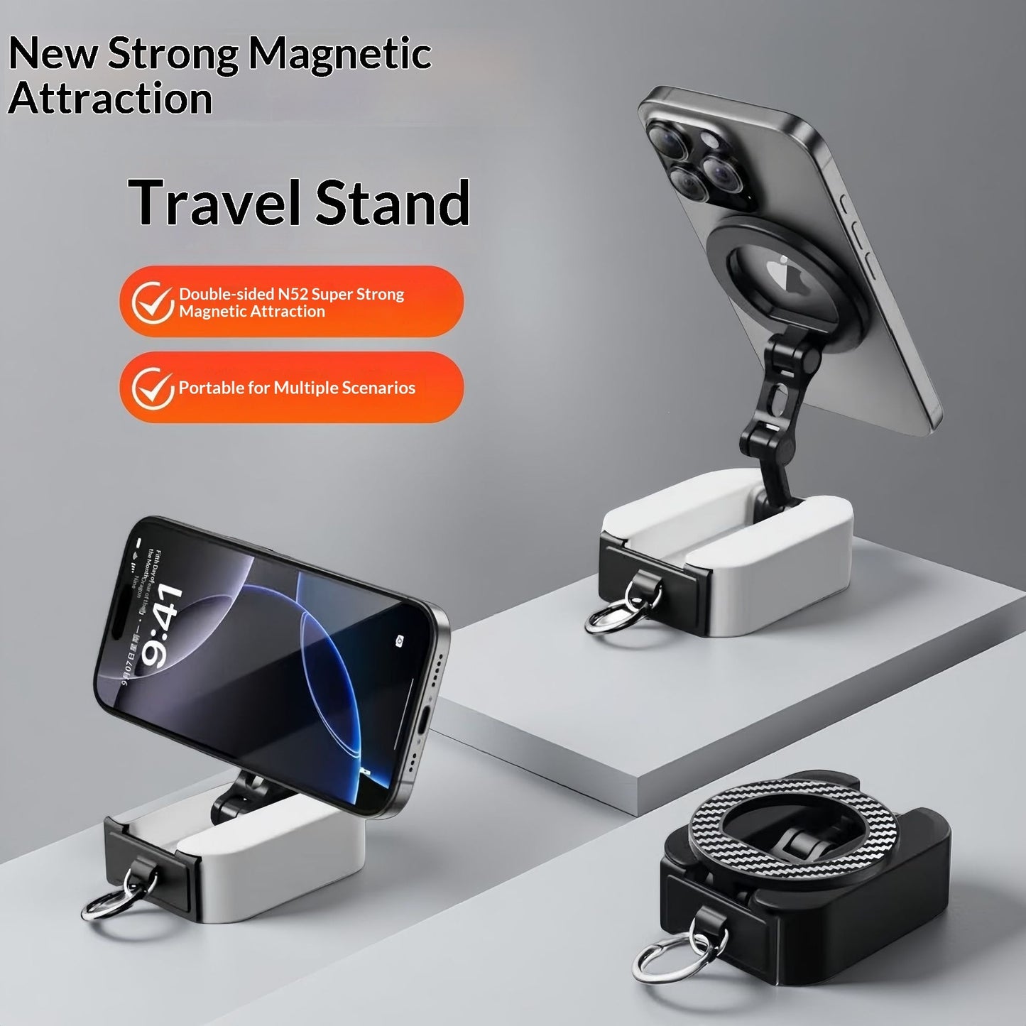 360° Swivel Compact Phone Holder